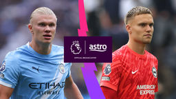 PL: Man City vs Brighton
