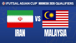 Kelayakan Futsal Piala Asia 2026: IRN lwn MAS