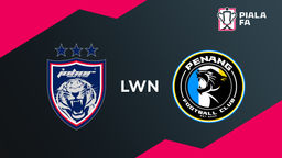 Piala FA 2025/26: JDT lwn PEN