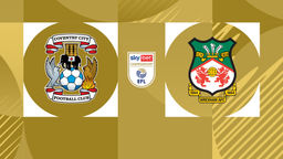 EFL: Coventry vs Wrexham