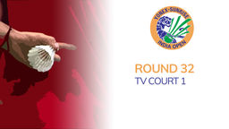 BWF India Open: Rd32 (Crt 1)