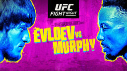 (L) UFC 2026: Evloev vs Murphy