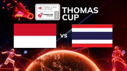(L) Thomas Cup: Indonesia vs Thailand