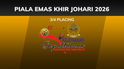 (L) Piala Emas Khir Johari 2026: Tempat ke-3/4