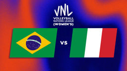 VNL Women's: Week 1: BRA vs ITA