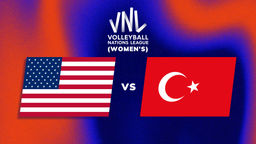 VNL Women's: Week 3: USA vs TUR