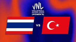(L) VNL Women's: Week 3: THA vs TUR