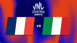 VNL Men's: Week 1: FRA vs ITA