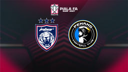 Piala FA 2026/27: Suku Akhir: JDT lwn PEN