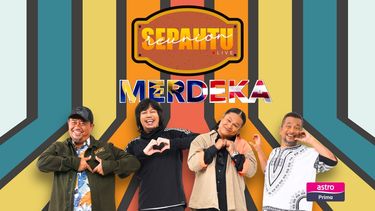 A special episode of our fans favorite stage comedy, Sepahtu Reunion Live Special for Merdeka. Featuring Bella Dally, Khai Bahar and Mierul Aiman