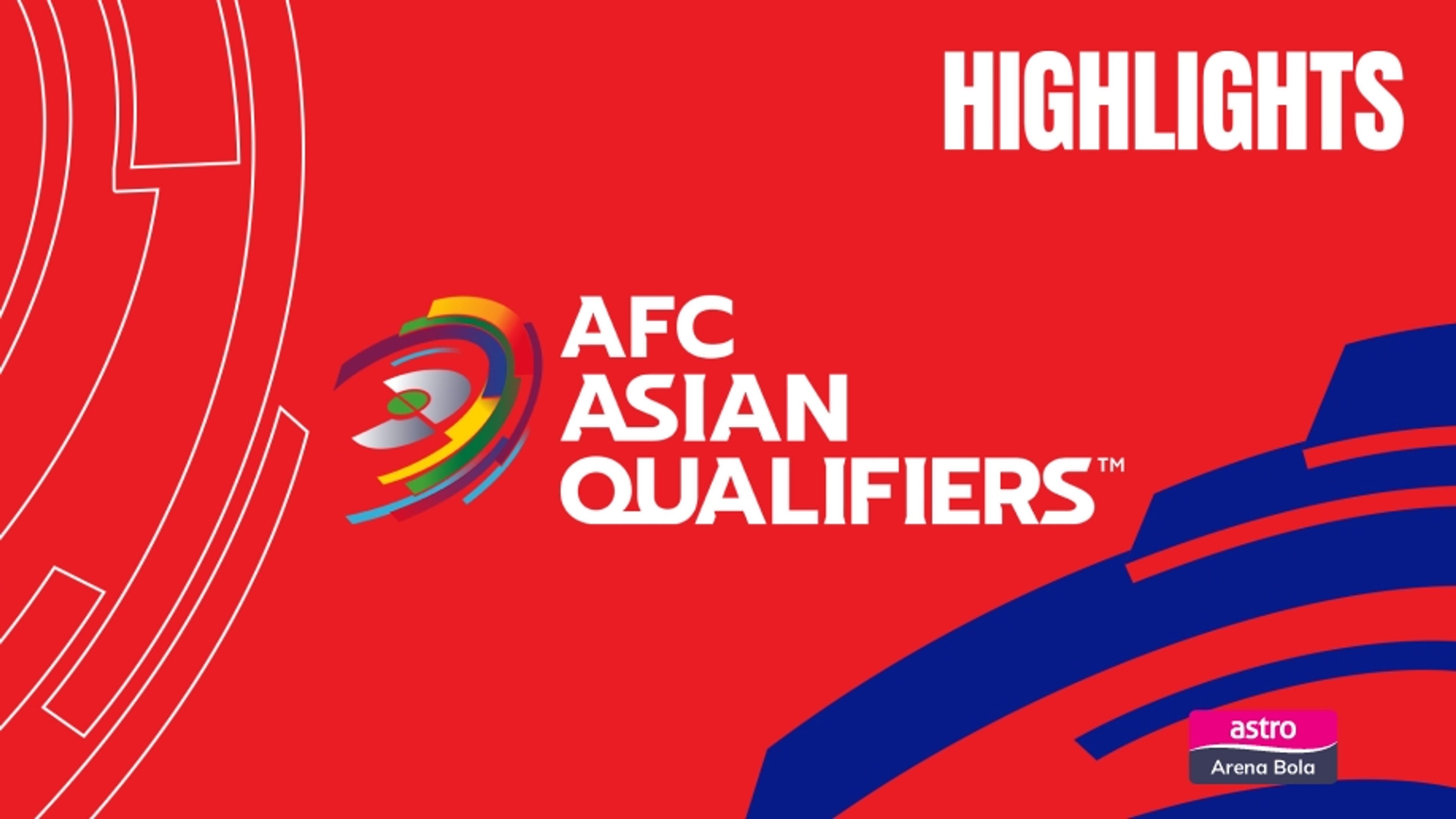AFC Asian Qualifiers 2027 Highlights