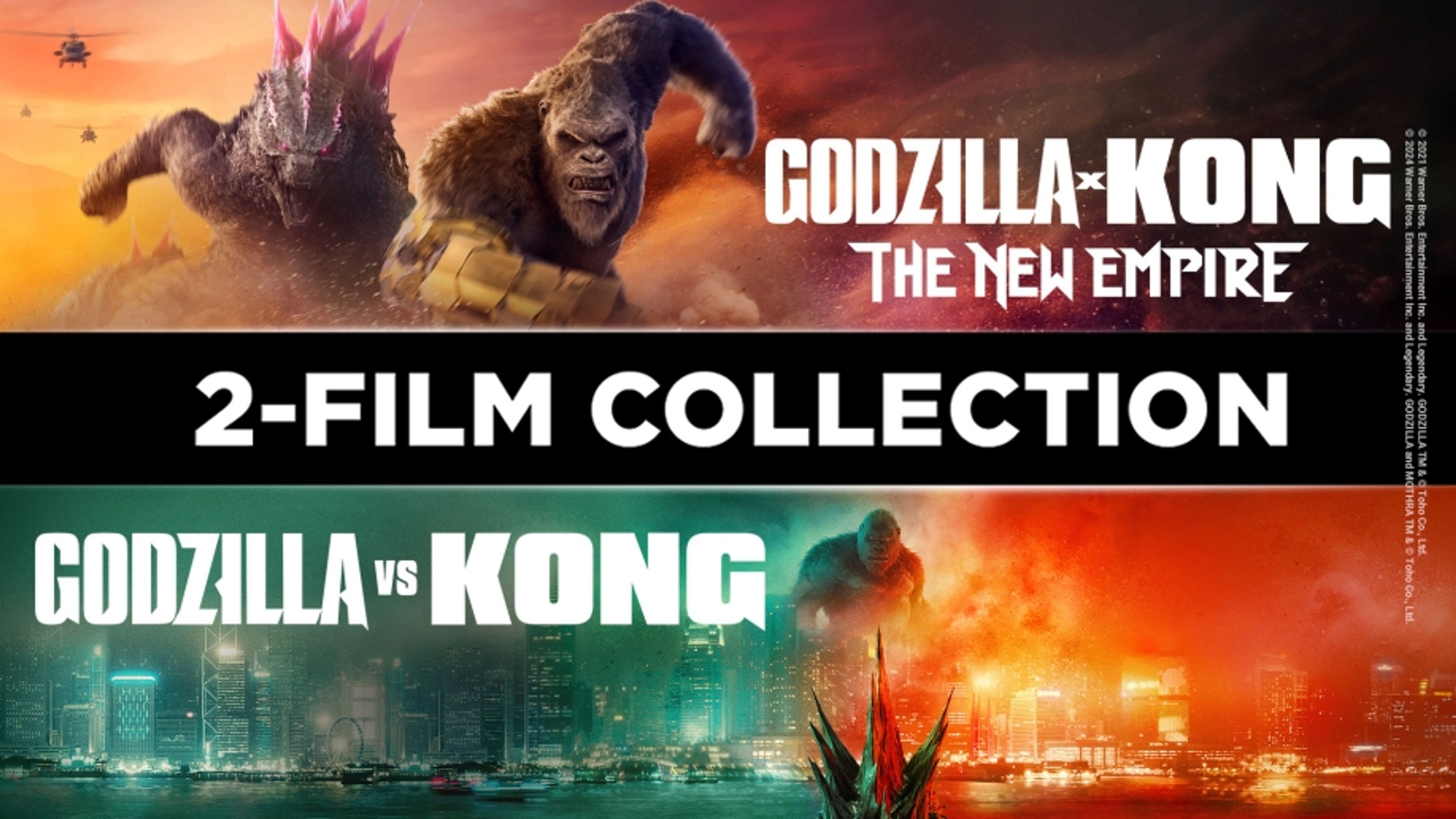 Godzilla X Kong 2-Film Collection