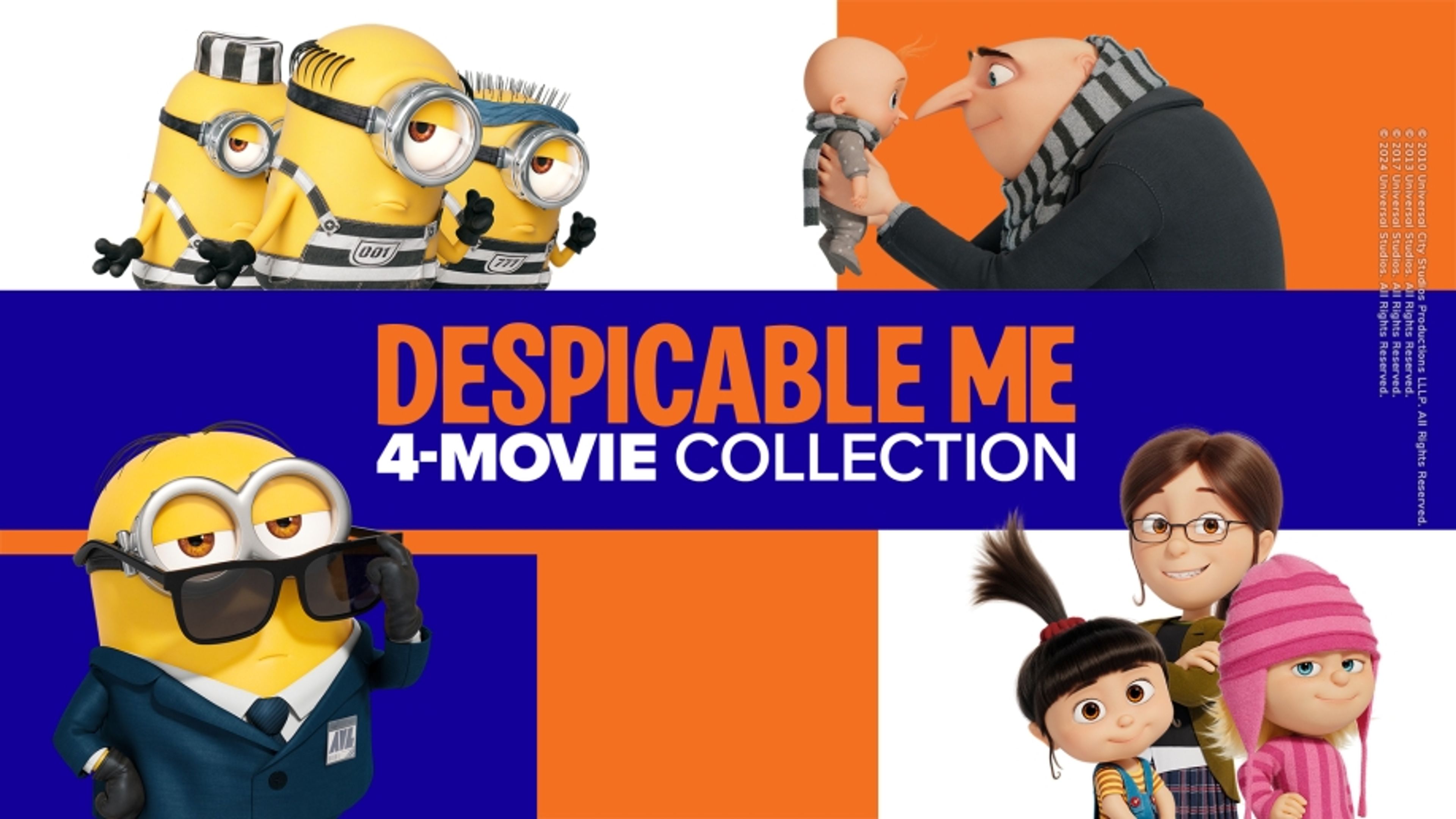 Illumination Presents: Despicable Me 4-Movie Collection