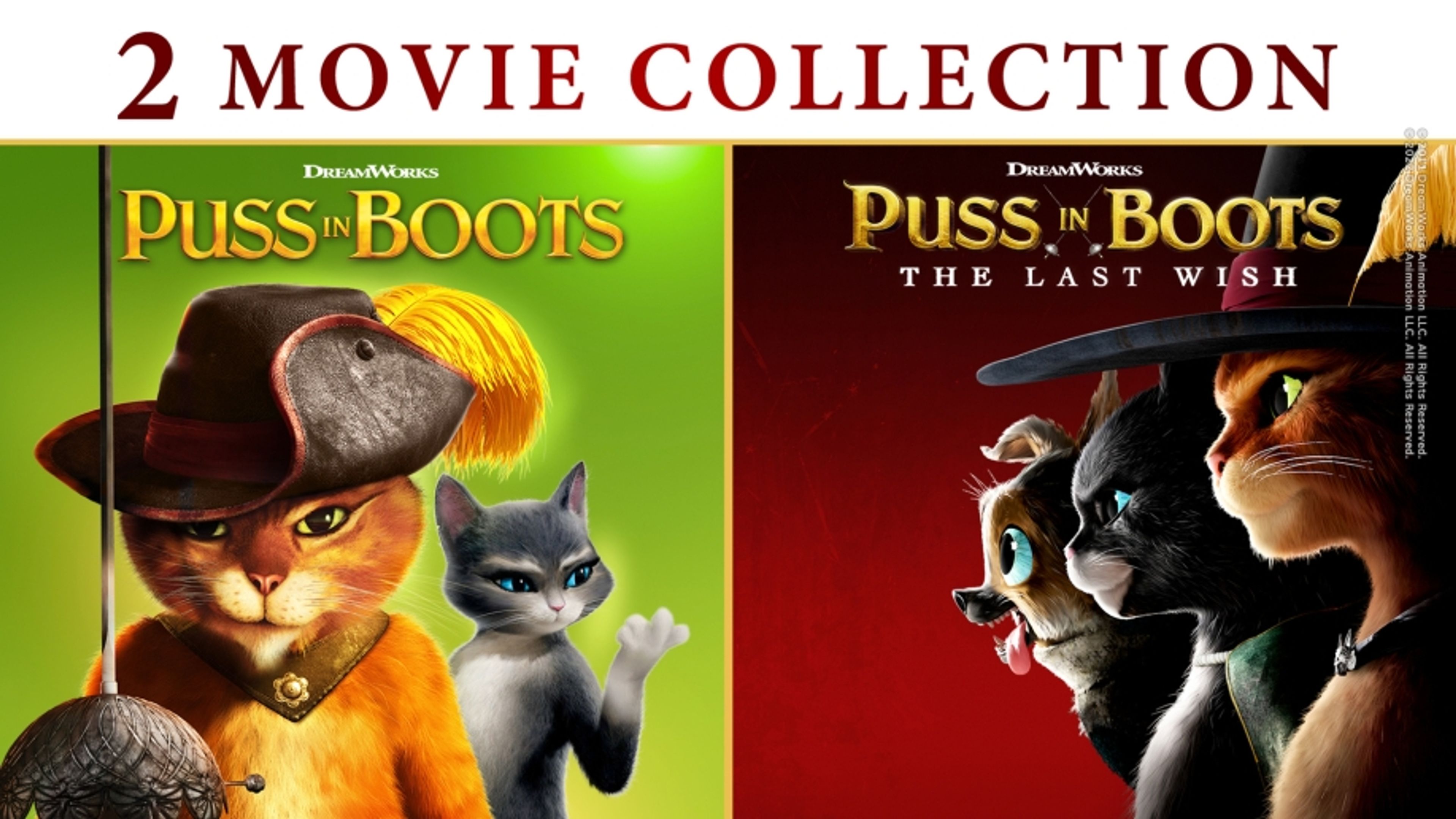 Puss in Boots 2-Movie Collection