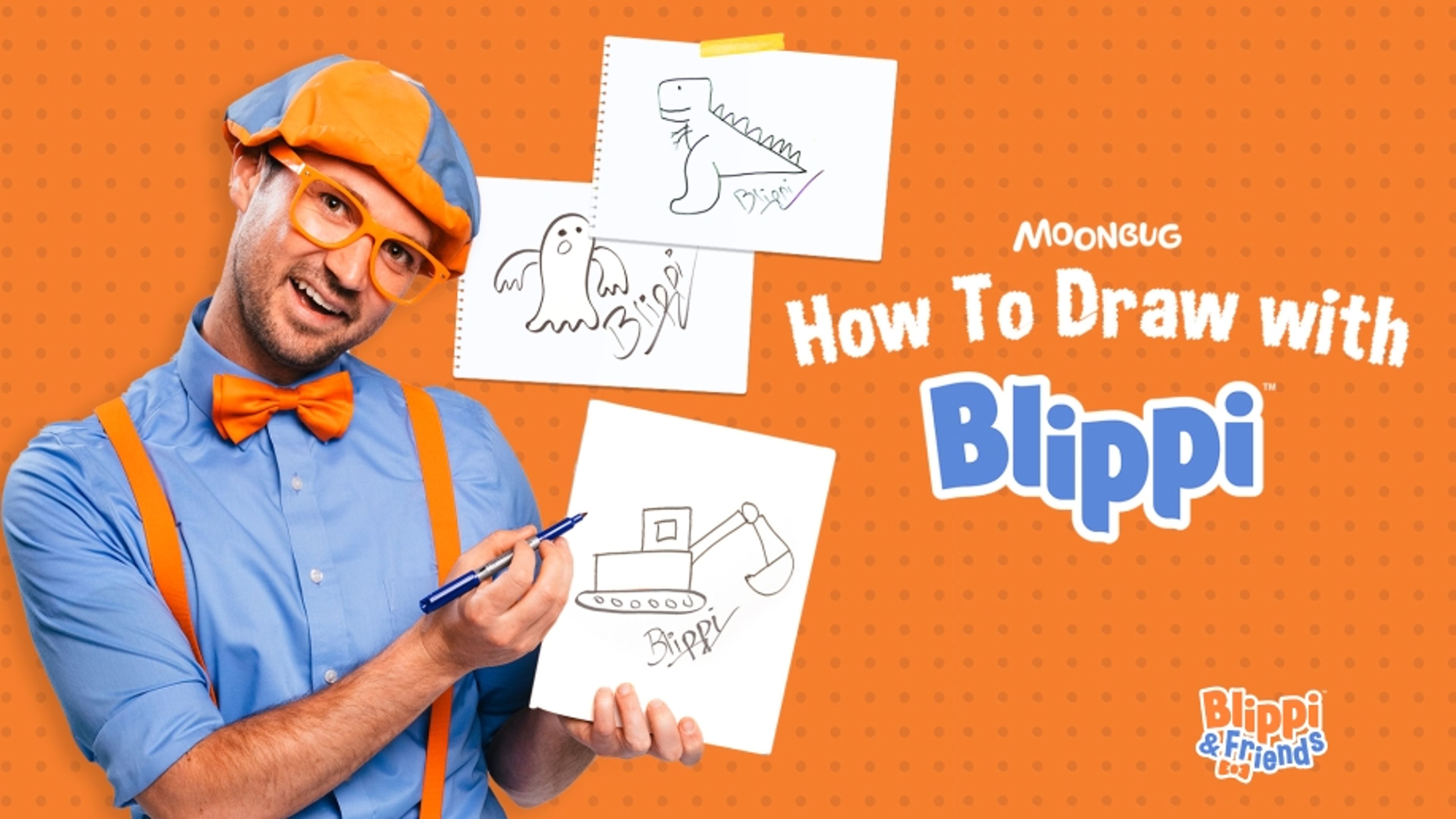 Blippi - How To Draw