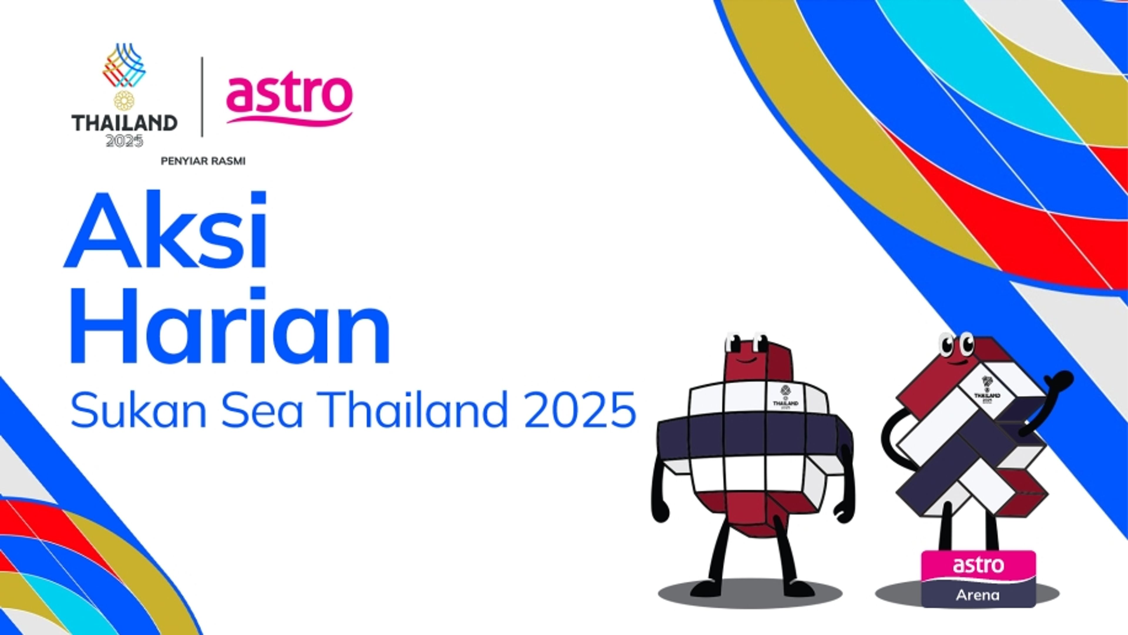 Aksi Harian Sukan SEA Thailand 2025