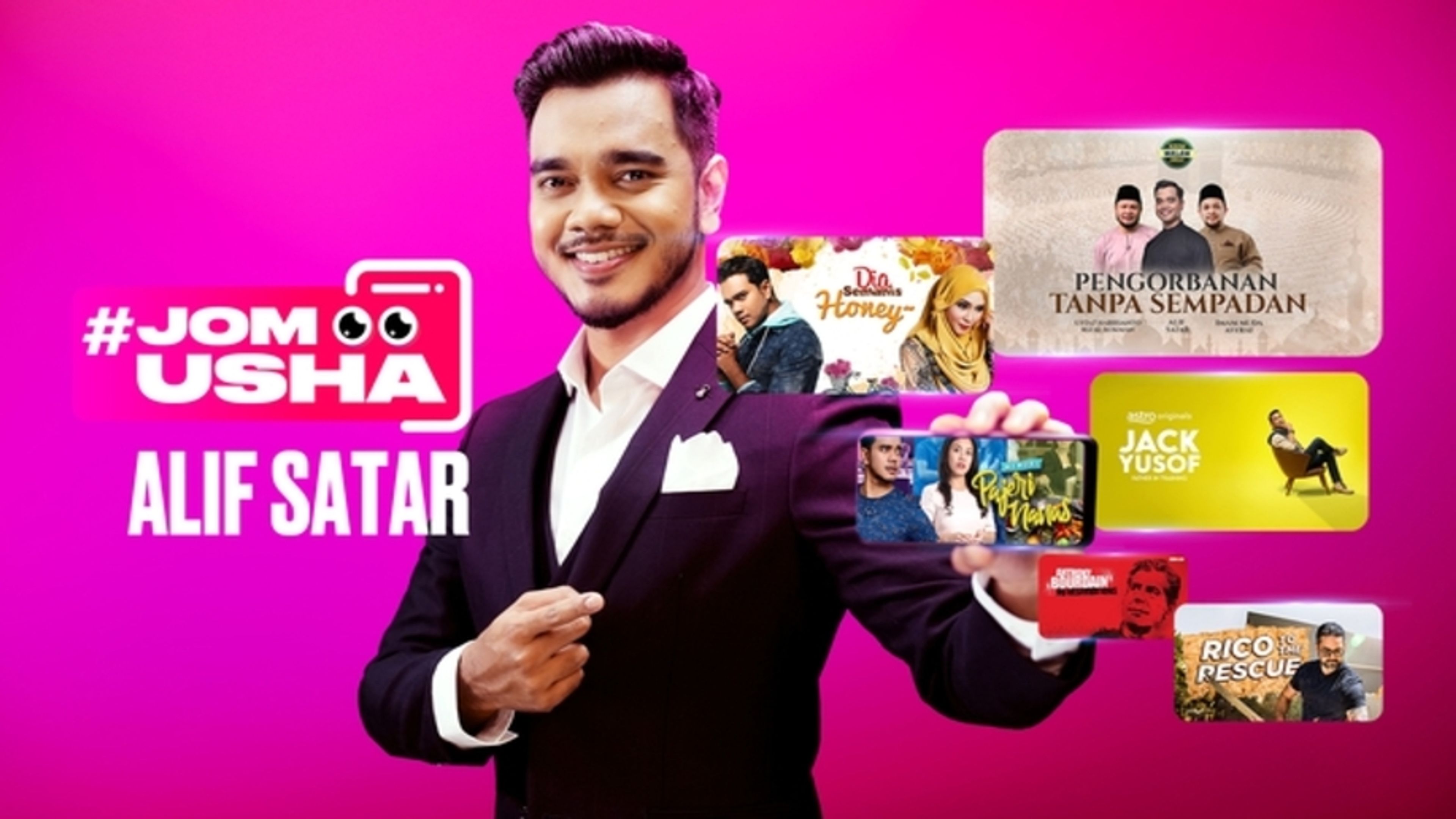 Jom Usha Bersama Alif Satar