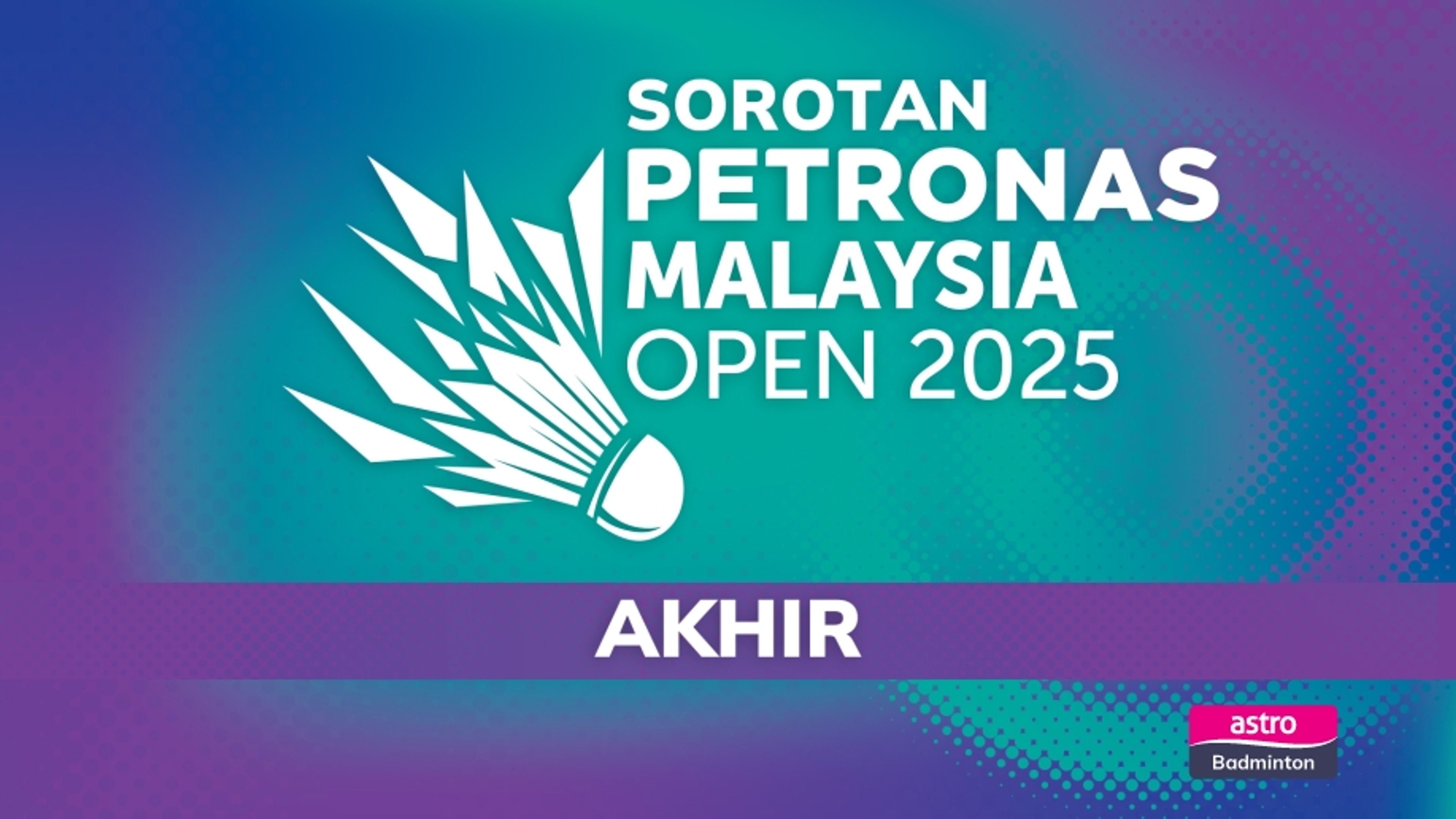 BWF Malaysia Open 2025 Finals