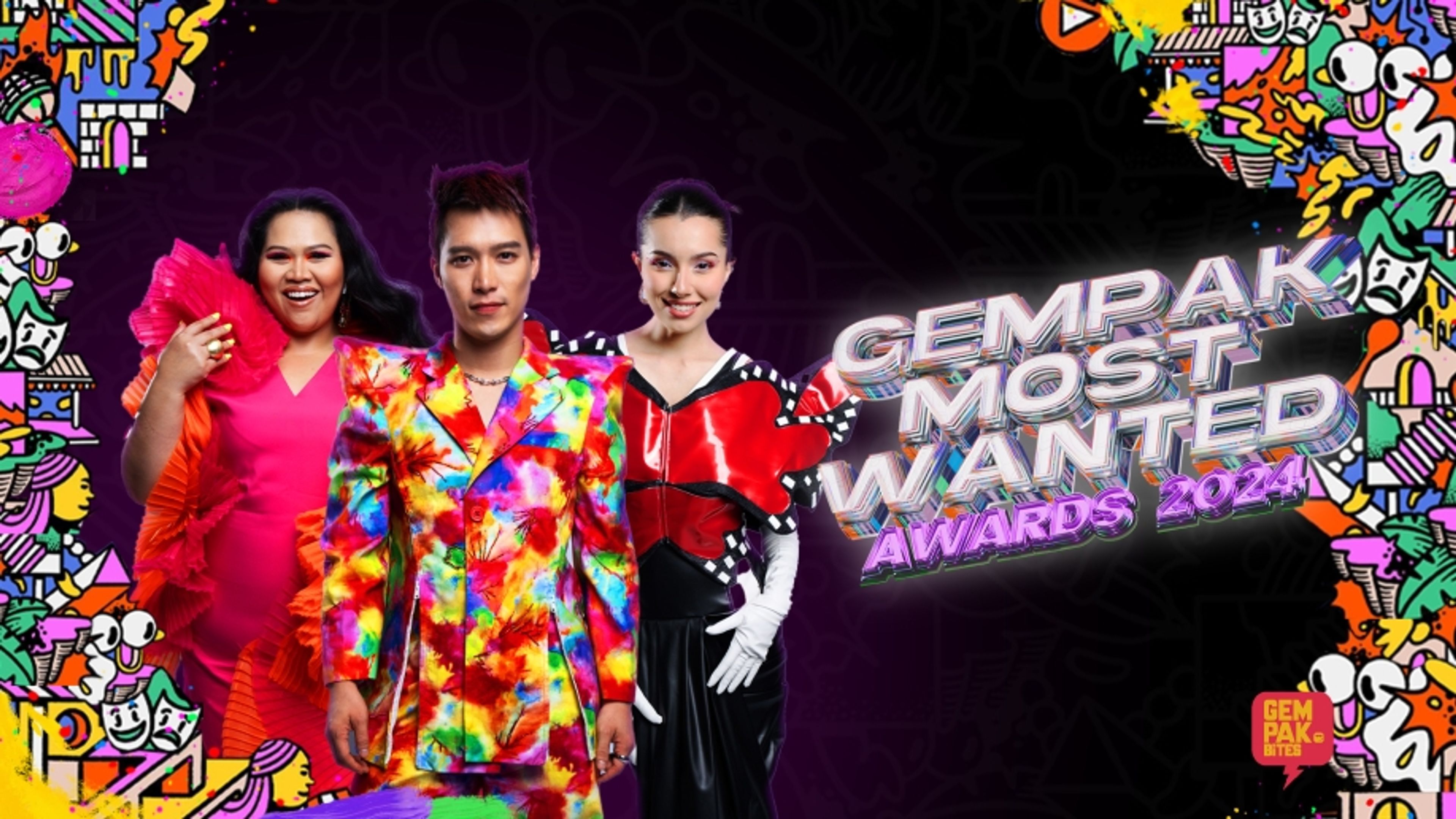 Malam Kemuncak Gempak Most Wanted Awards 2024