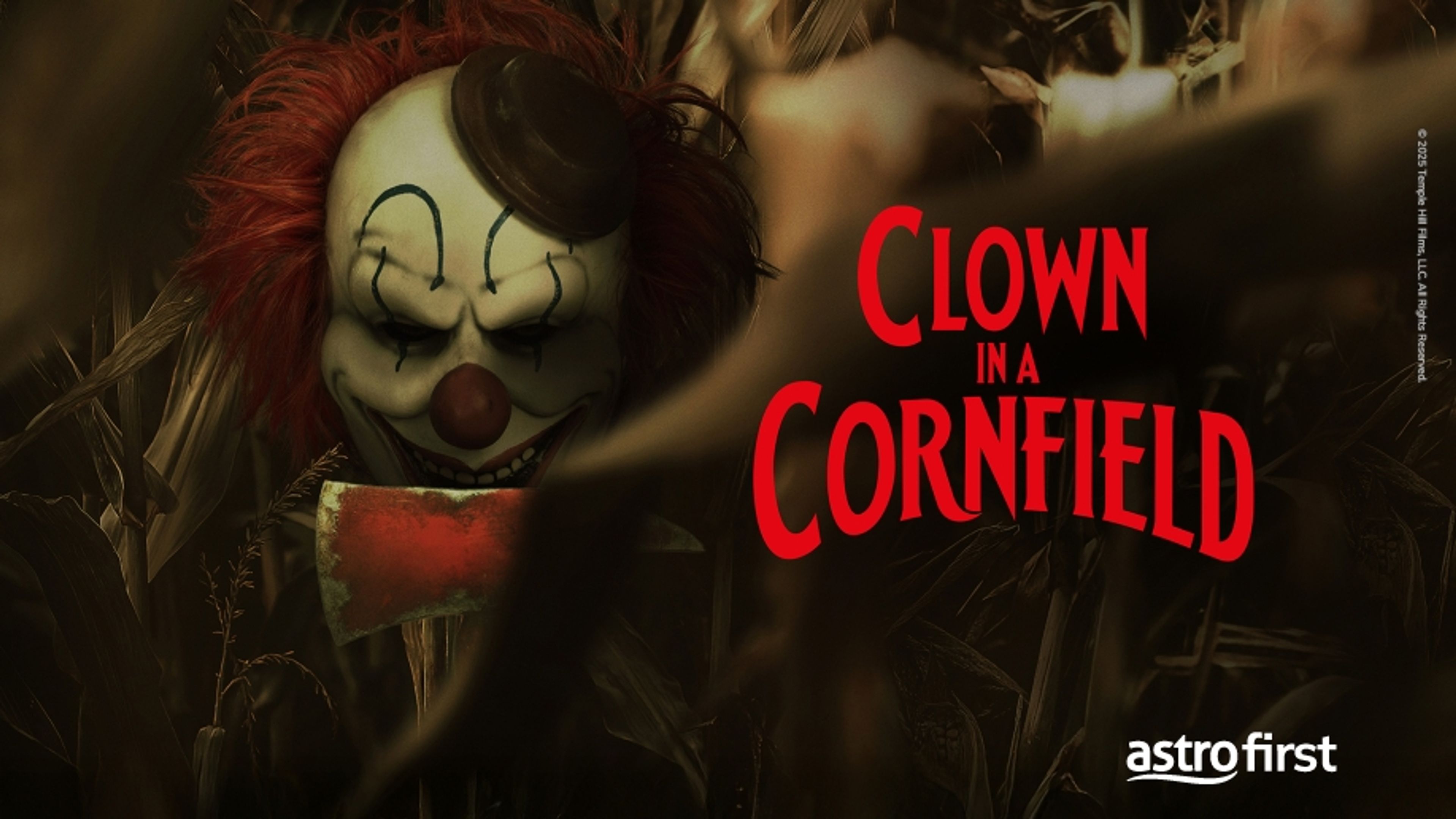 Clown in a Cornfield