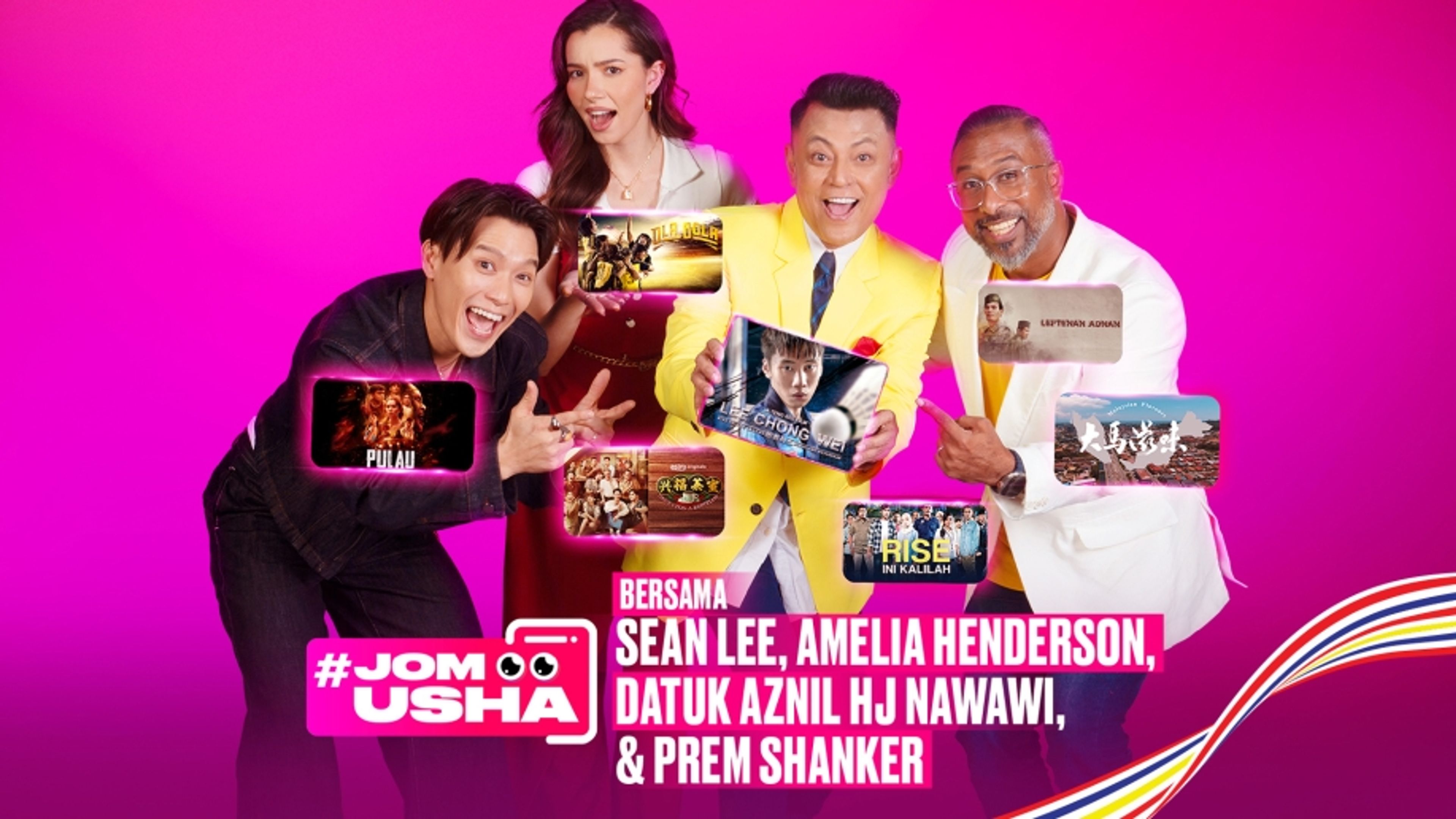 Jom Usha Bersama Amelia, Paknil, Prem & Sean Lee