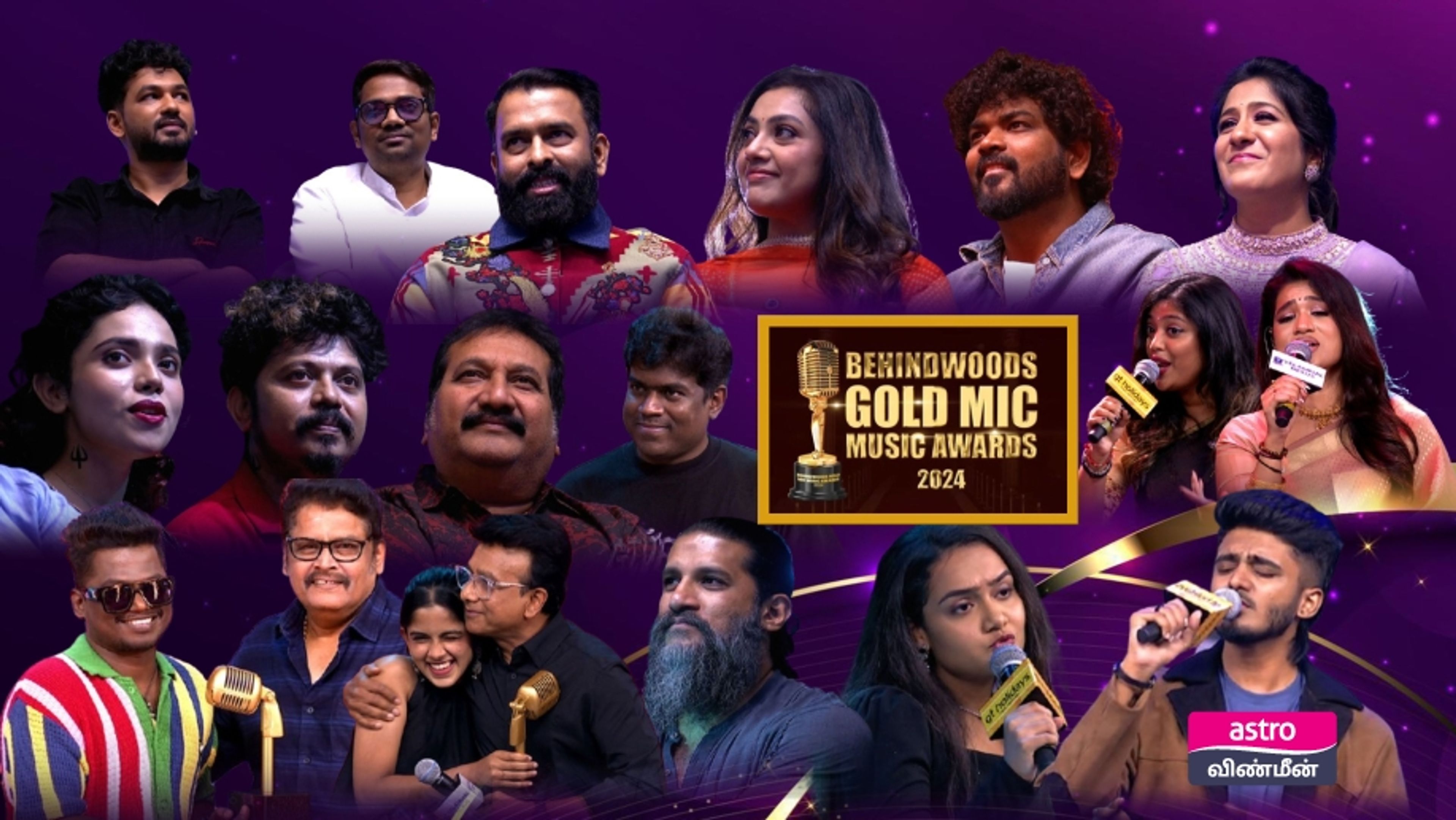 Behindwoods Gold Mic Music Awards 2024