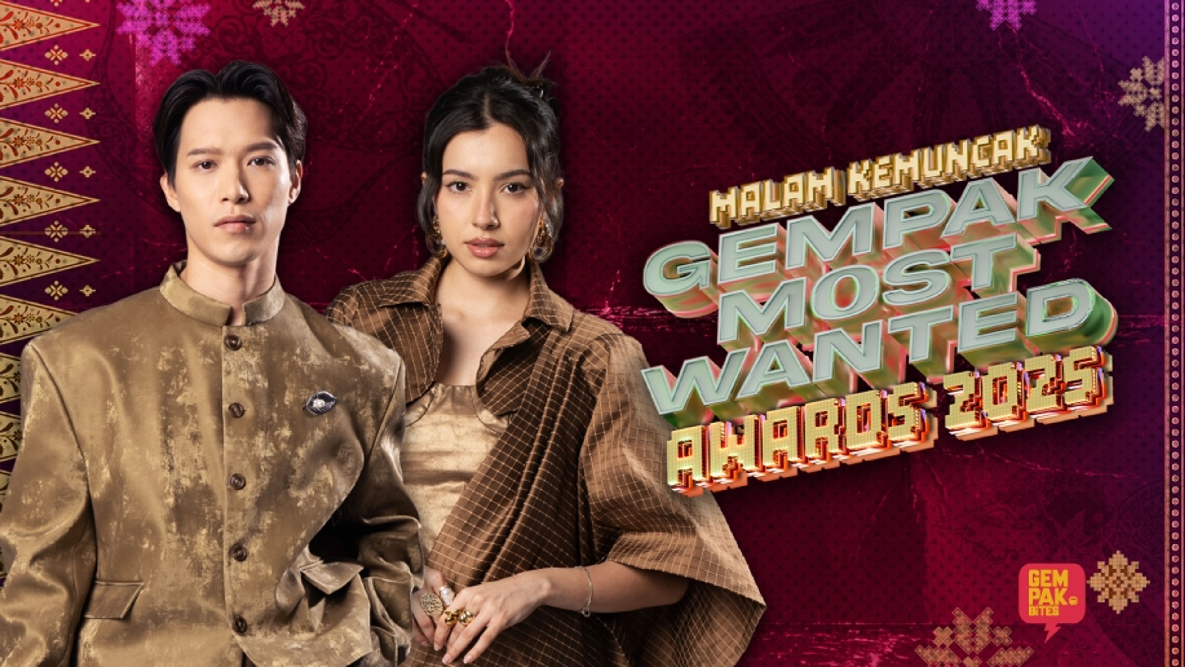 Malam Kemuncak Gempak Most Wanted Awards 2025