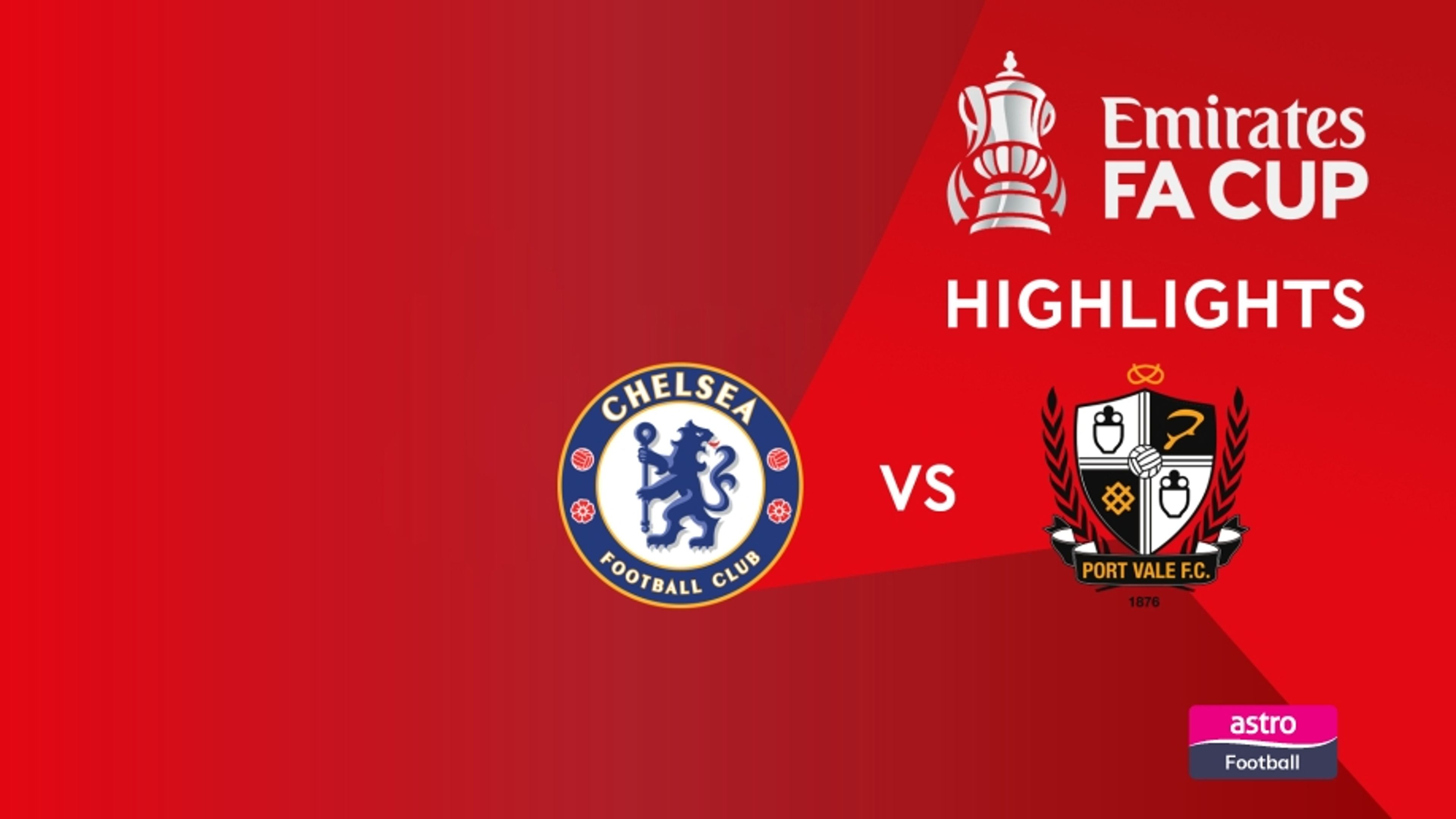 QF: Chelsea vs Port Vale