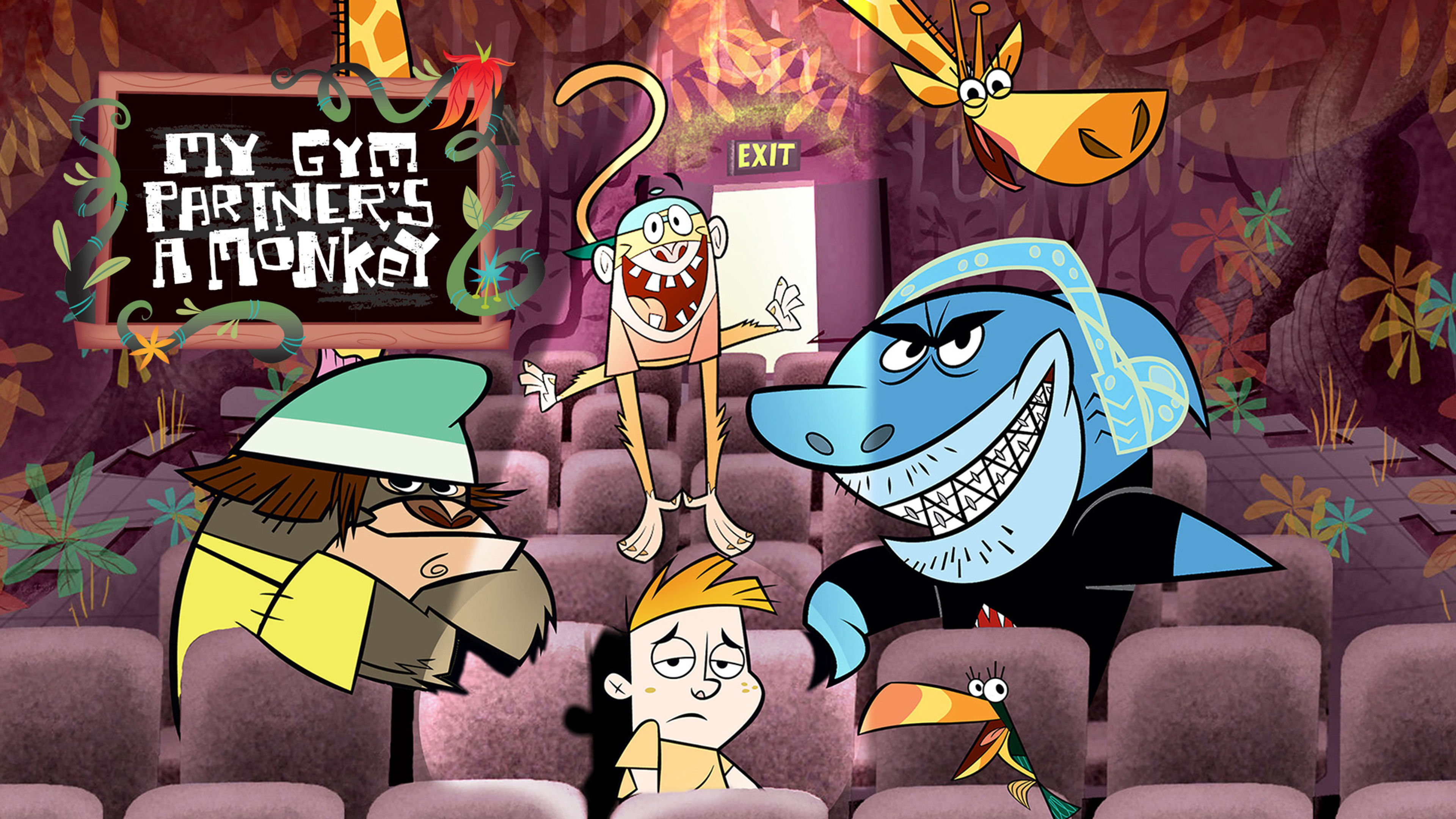 MY GYM PARTNER'S A MONKEY S1