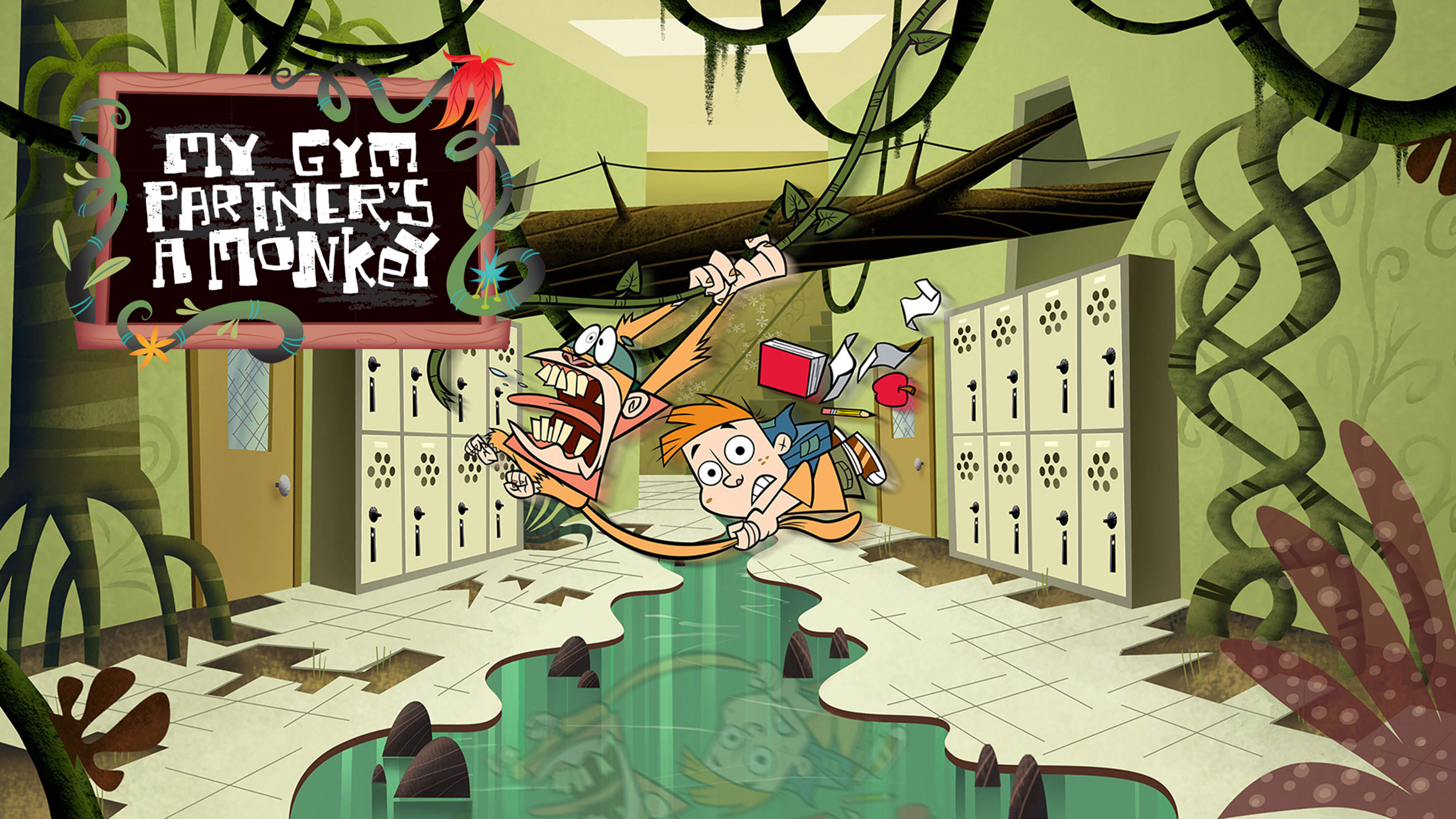 MY GYM PARTNER'S a MONKEY S2