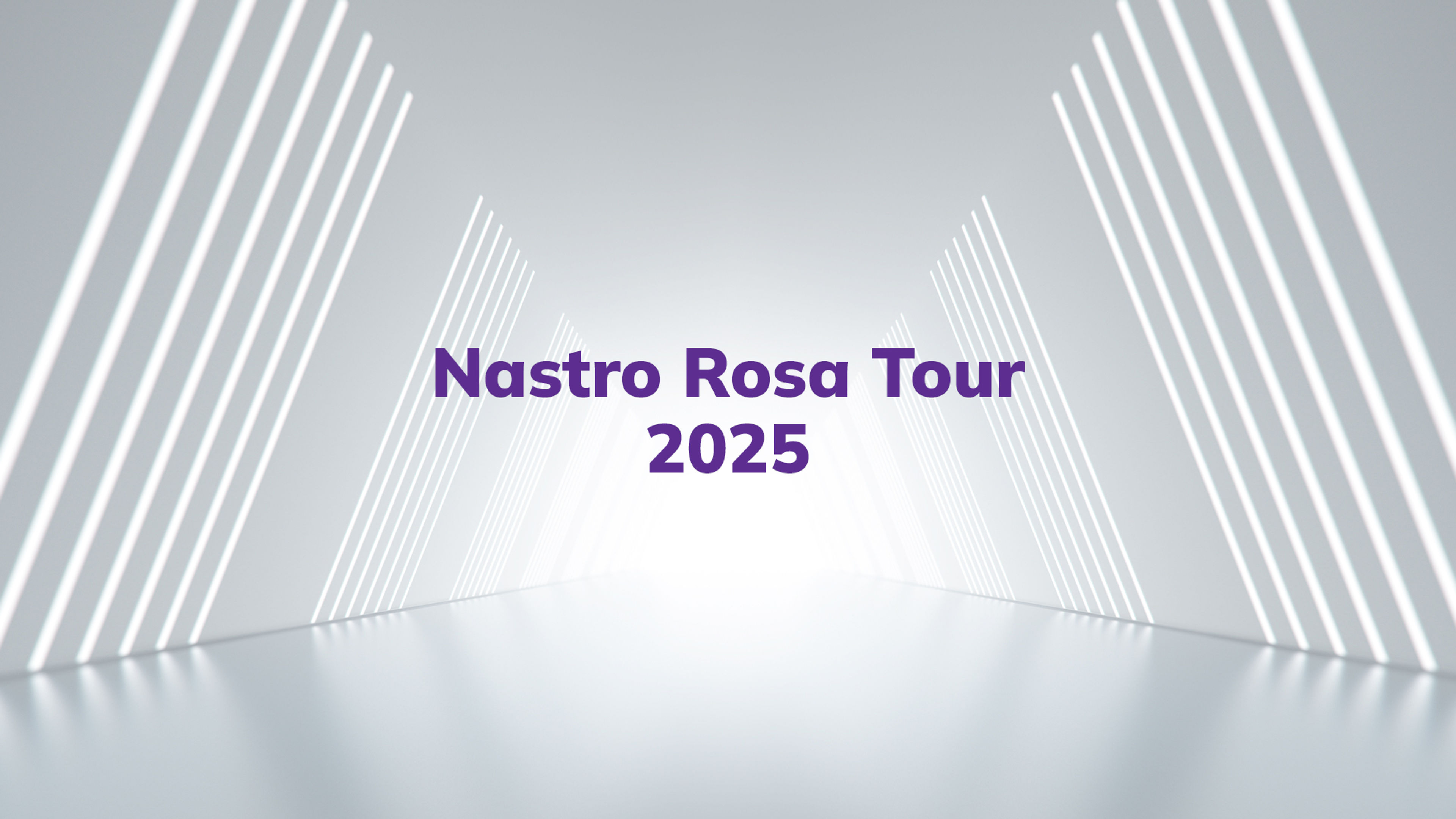 Nastro Rosa Tour 2025