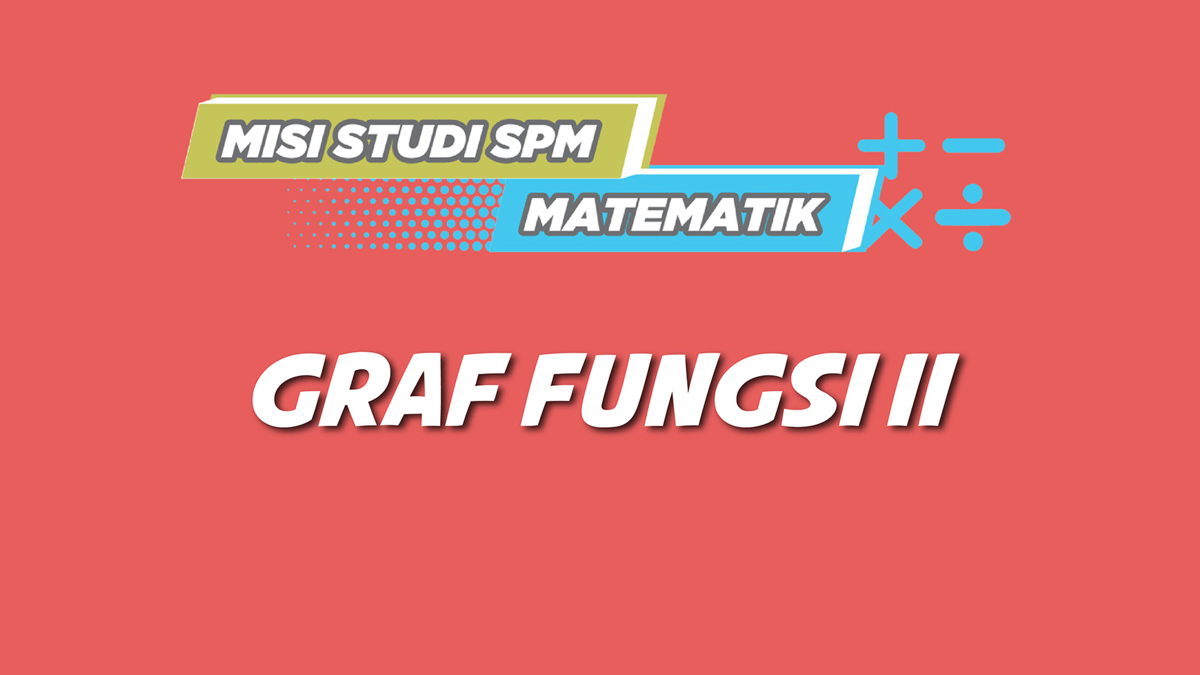 Misi Studi SPM Matematik