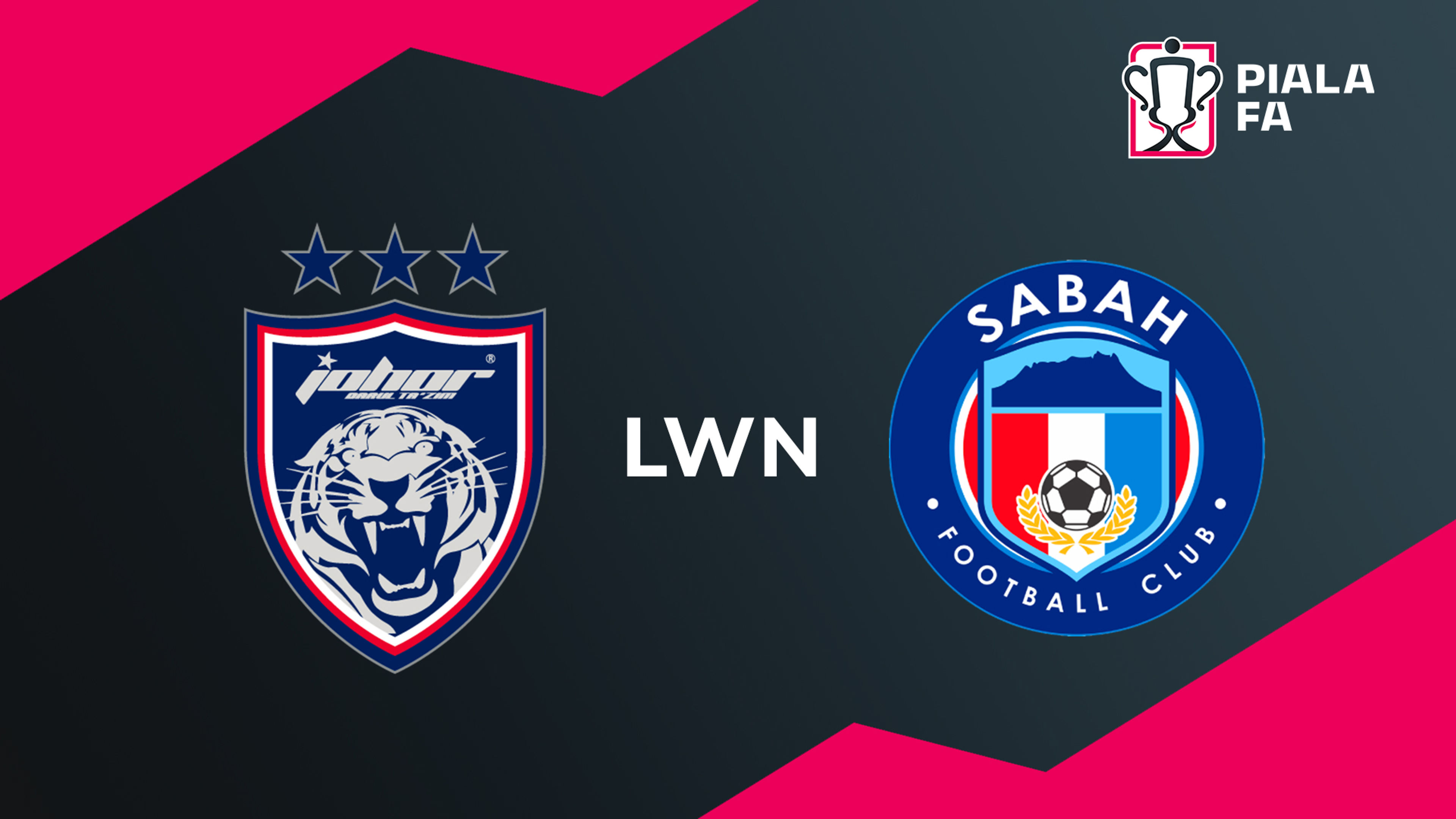 Piala FA 2025/26: JDT lwn SAB