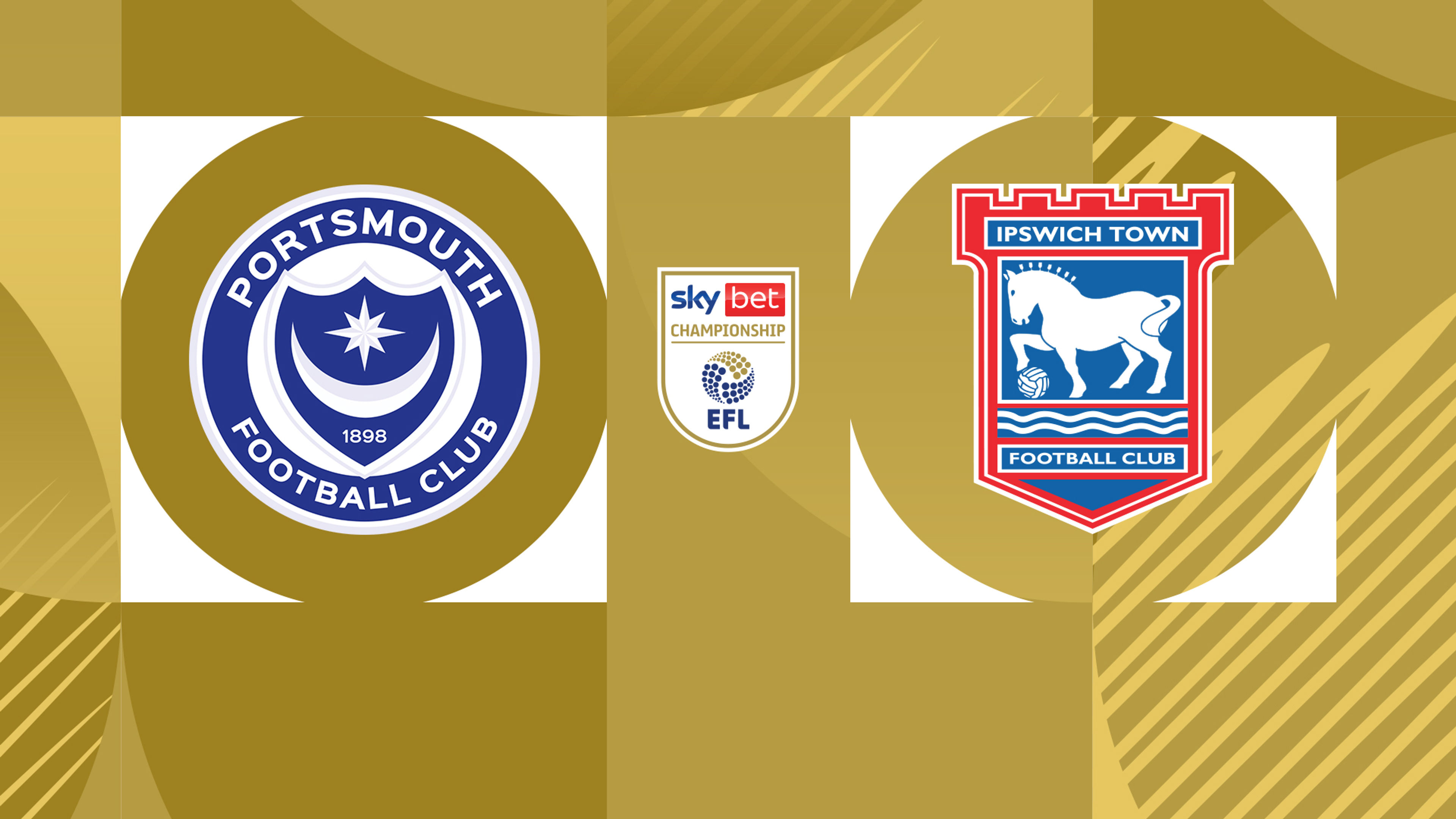 EFL: Portsmouth vs Ipswich