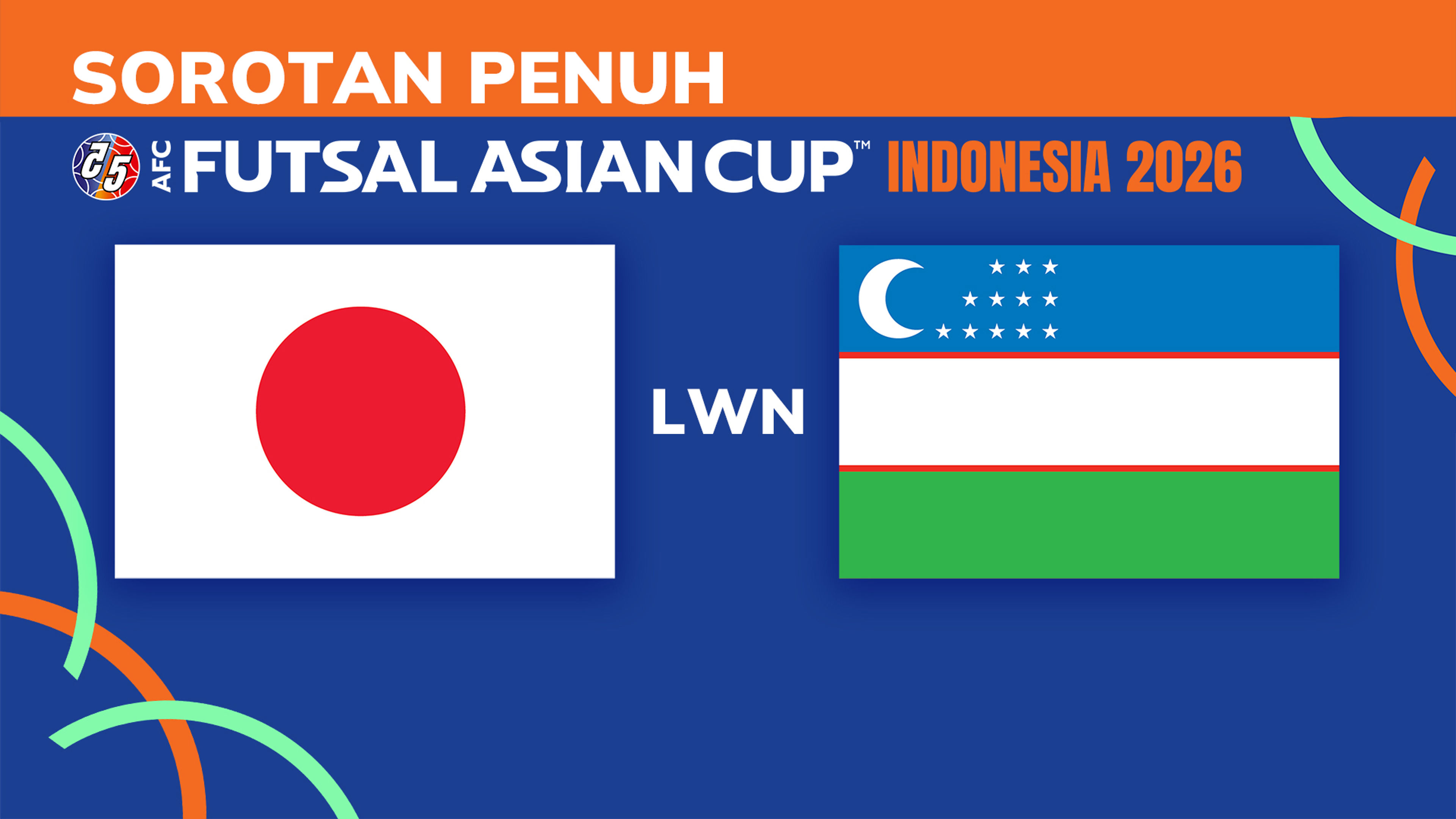 Sorotan AFC Futsal Asian Cup 2026: JPN lwn UZB