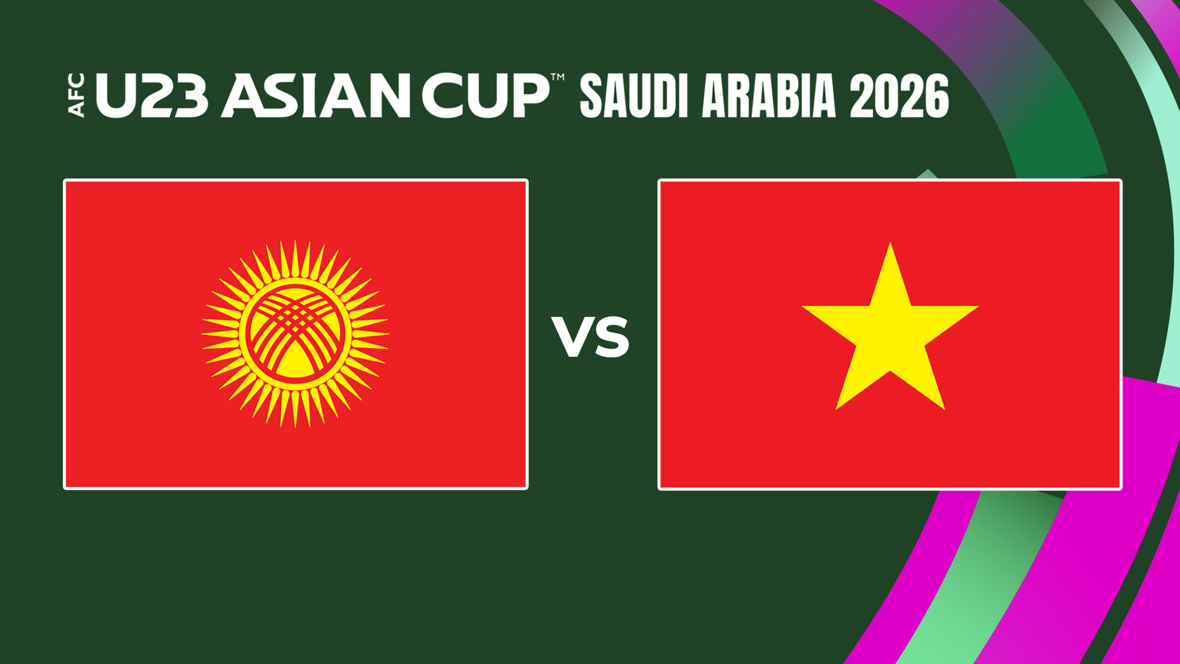 AFC U23 Asian Cup 2026: KGZ lwn VIE