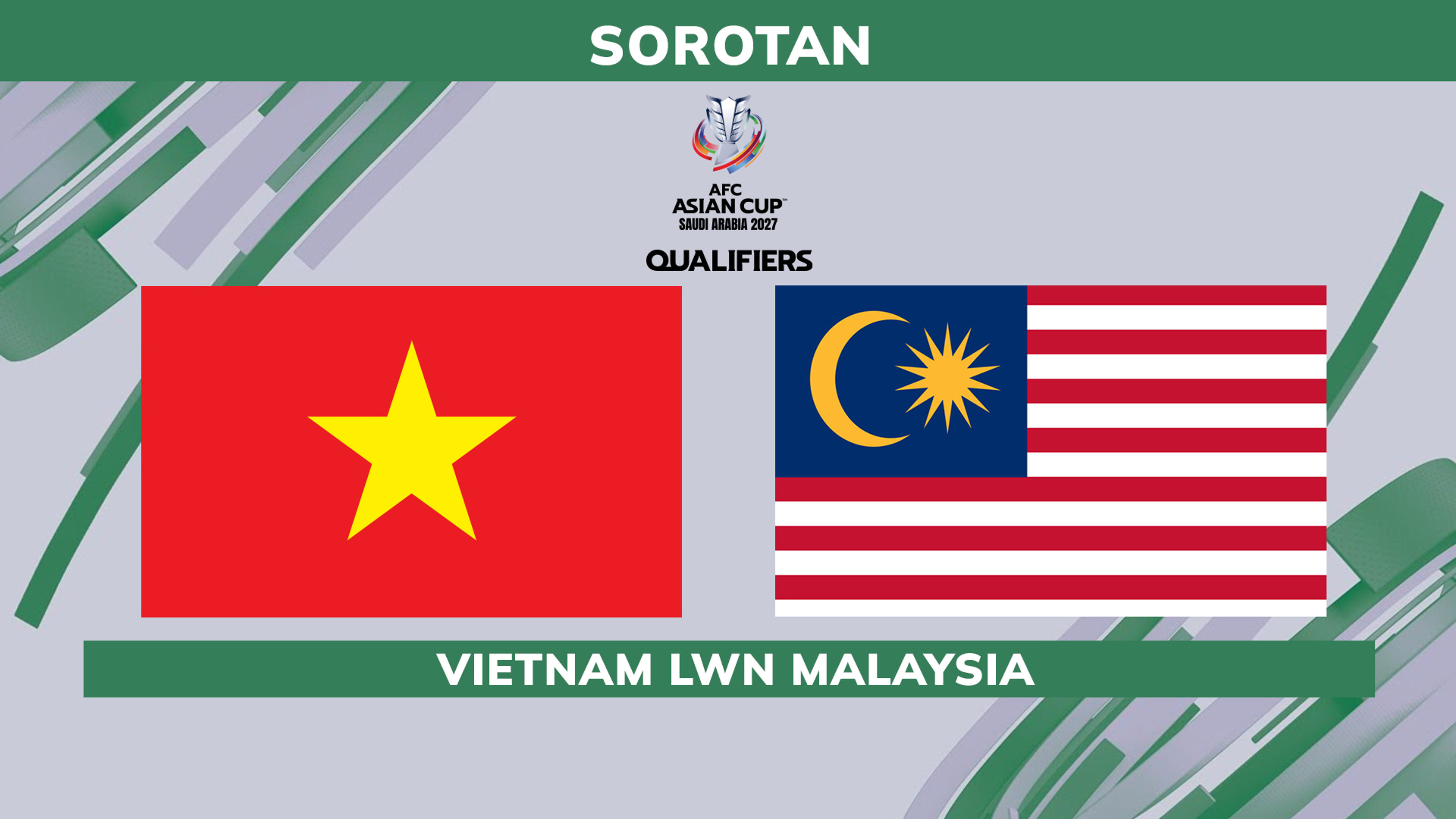 Sorotan Kelayakan Piala Asia 2027: VIE lwn MAS