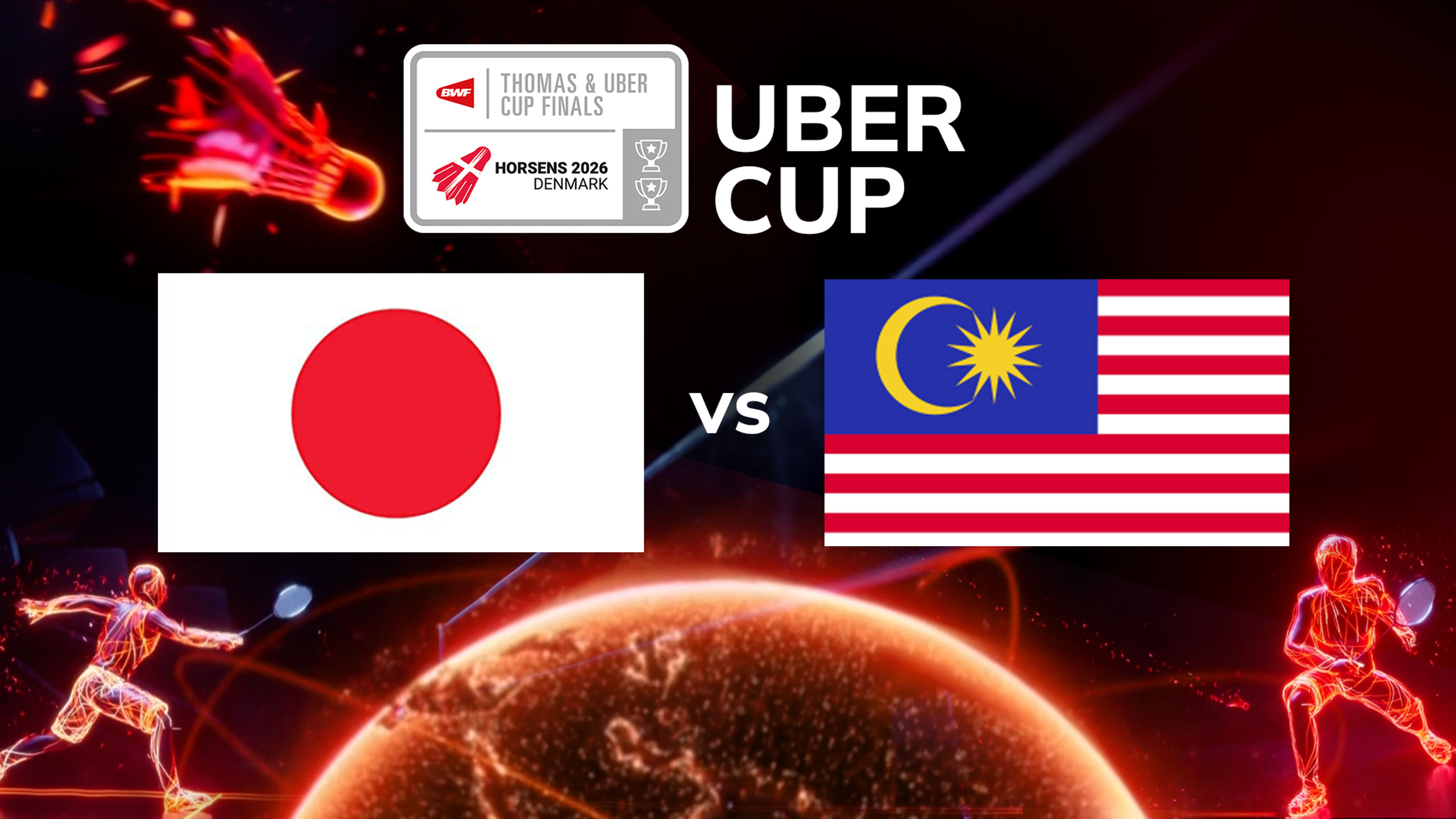 Uber Cup: Japan vs Malaysia