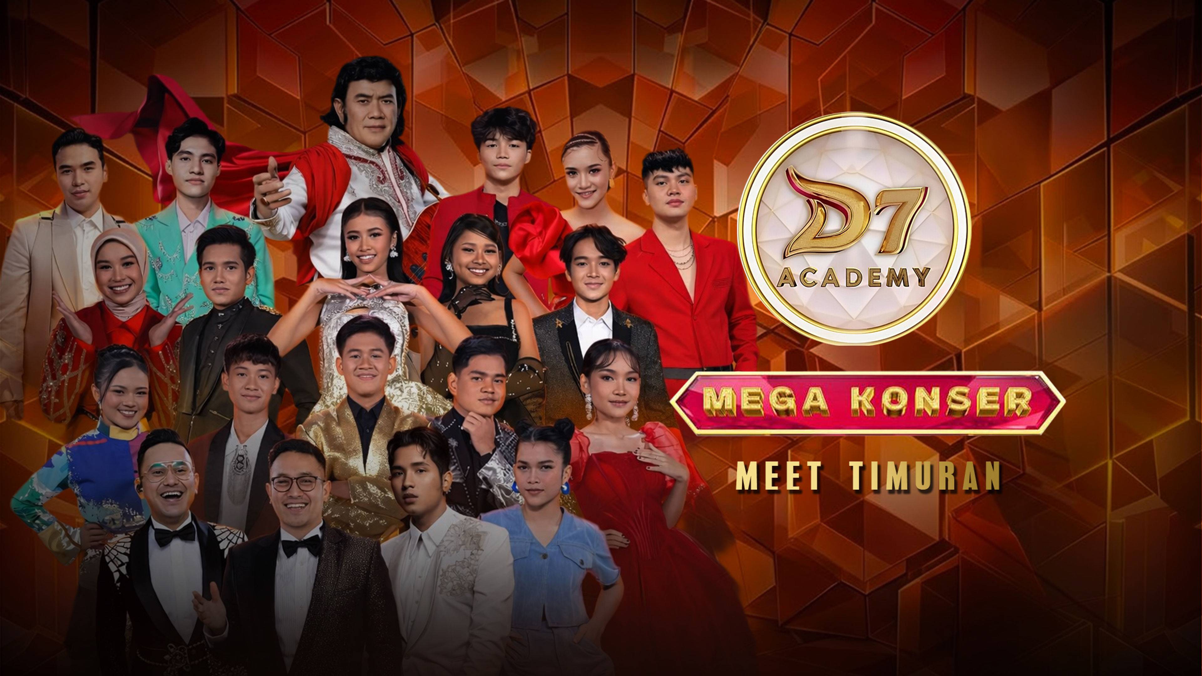D'Academy 7 Mega Konser Meet Timuran