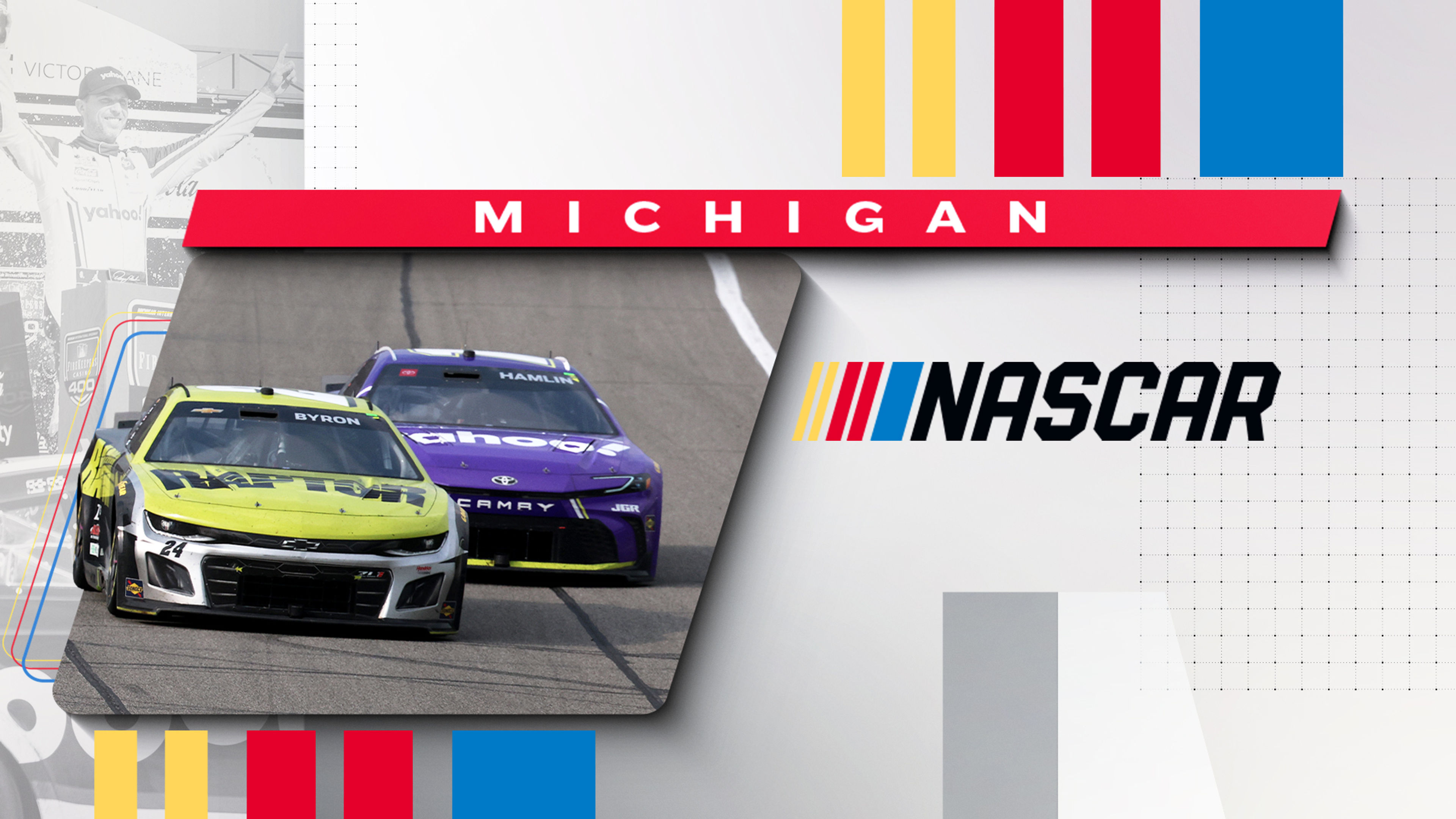 Nascar: Radioactive Firekeepers Casino 400: Michigan HL