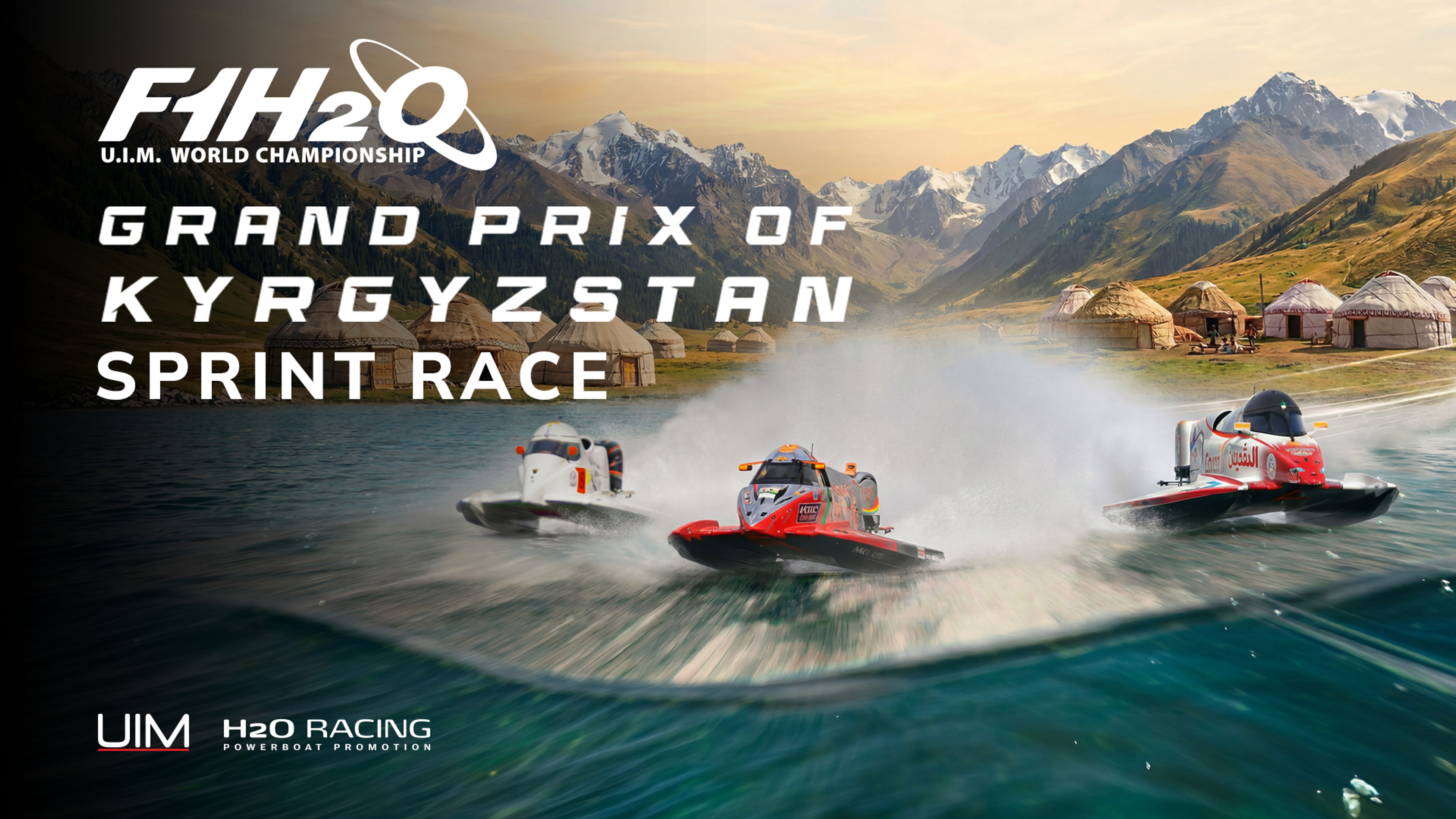 UIM F1H2O GP: Kyrgyzstan: Sprint Race