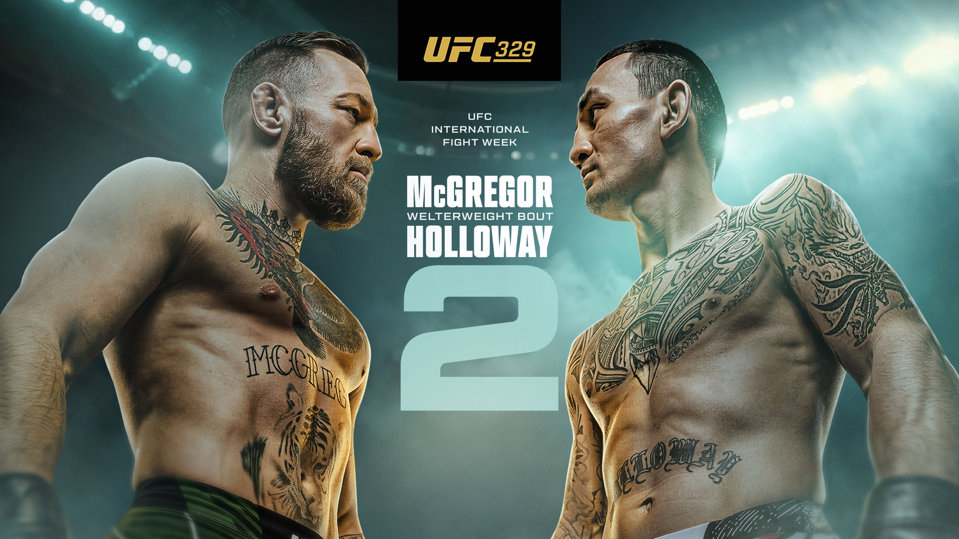 (L) UFC 329: McGregor vs Holloway 2