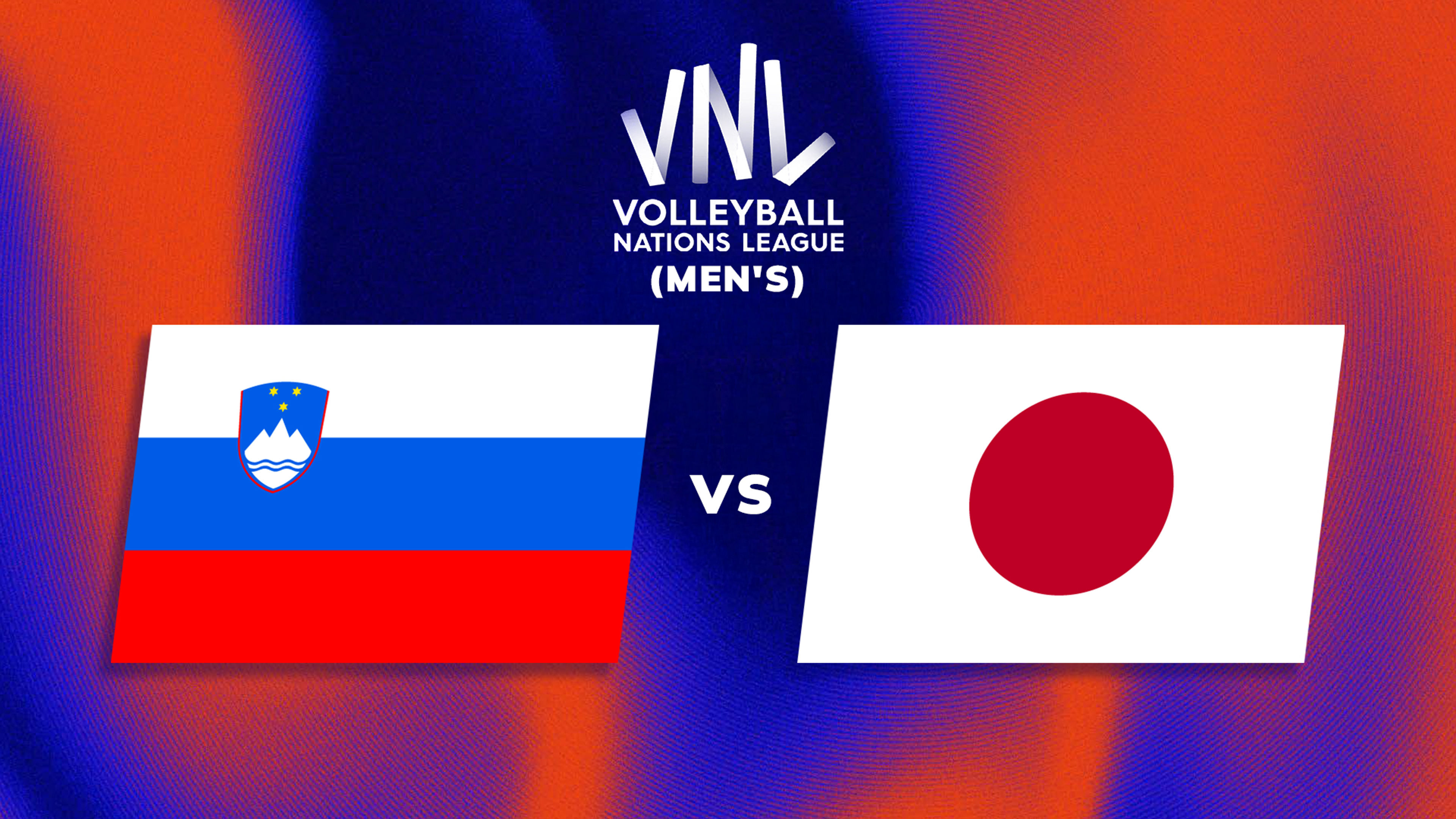 (D) VNL Men's: Week 1: SLO vs JPN