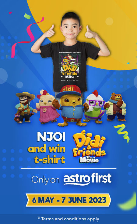 NJOI x Astro First Didi & Friends The Movie Giveaway 2023