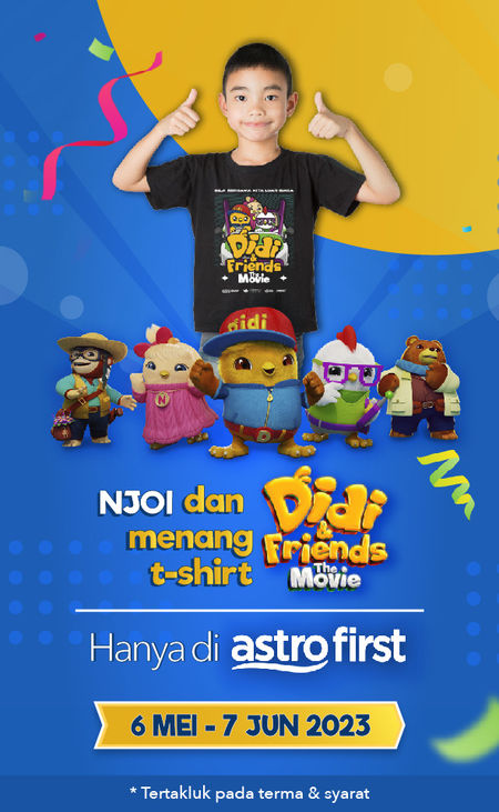 NJOI x Astro First Didi & Friends The Movie Giveaway 2023