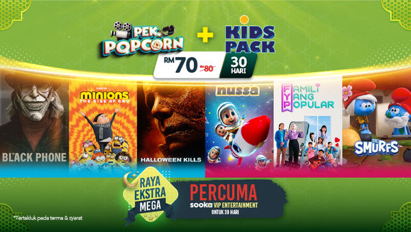 Raya Promo: Pek Popcorn + Kids Pack