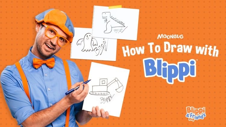 Blippi - How To Draw