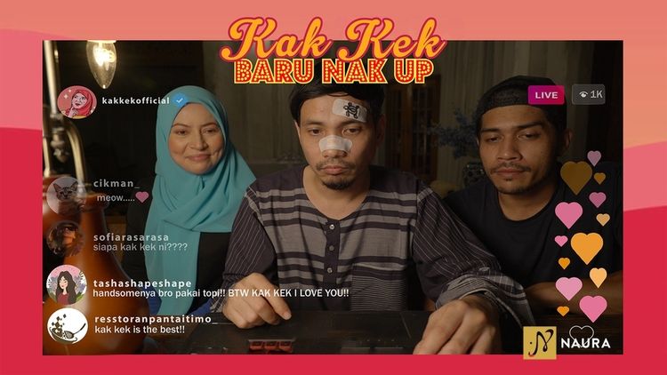 Kak Kek Baru Nak Up