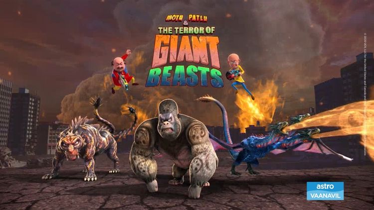 Motu Patlu & The Terror of Giant Beasts