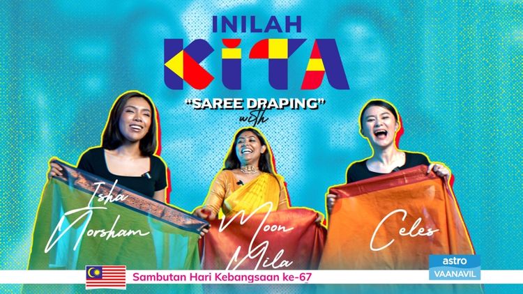 Merdeka Special: Saree Draping Class